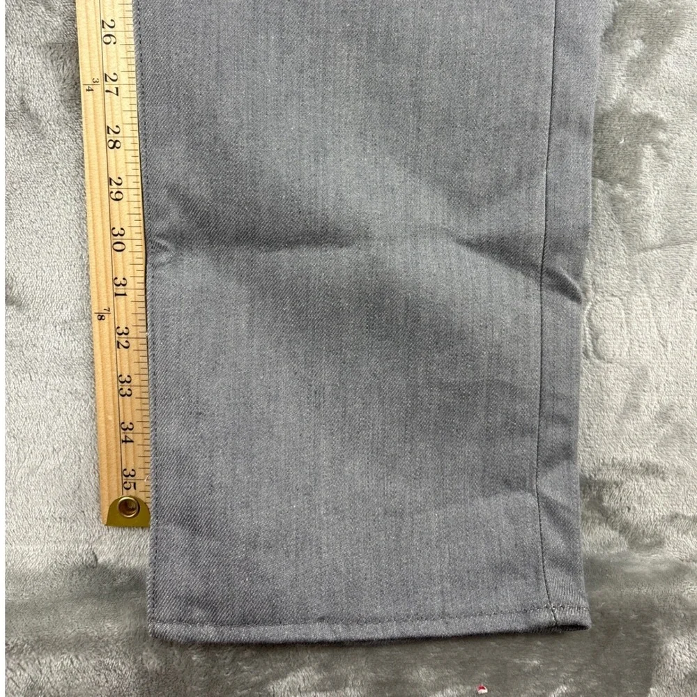 Levis Jeans Mens 34x38 501 Original Shrink-to-Fit Grey Straight Leg NEW